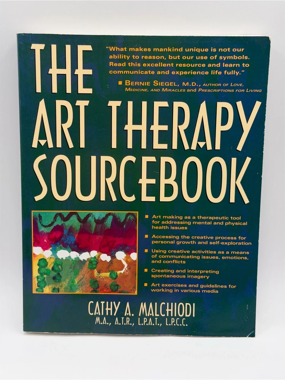 The Art Therapy Sourcebook by Cathy A. Malchiodi (Paperback Book, 1998)